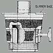 Oil  lamp burner