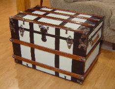 Antique trunk restoration